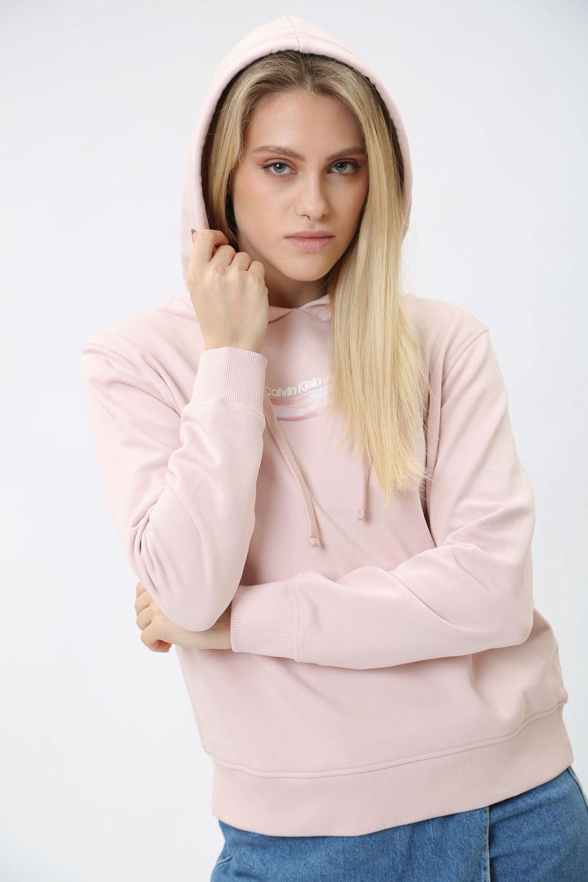 Худи Calvin Klein Jeans Розовый