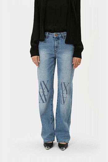 Джинсы голубые Armani Exchange