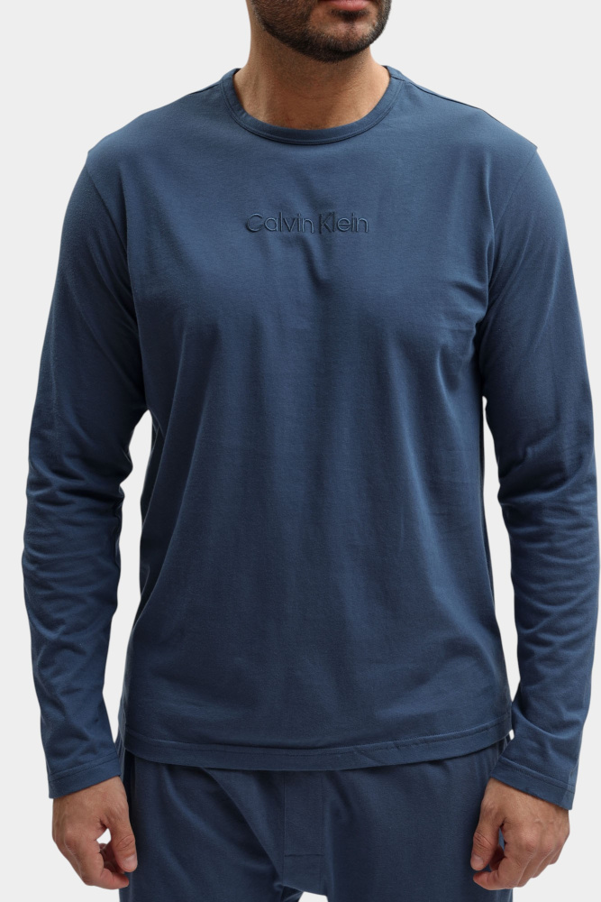 LV00NM2959 Лонгслив Calvin Klein Jeans Синий