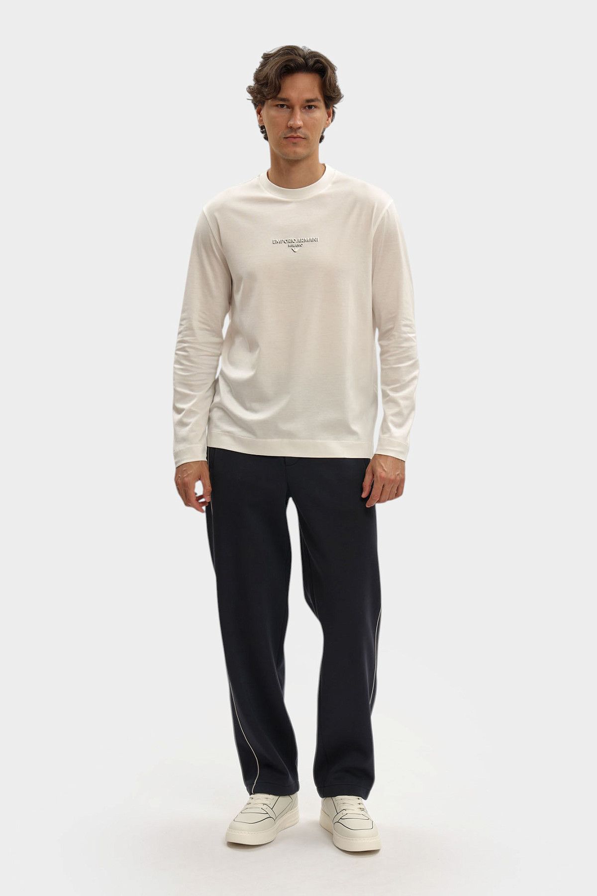 Лонгслив Emporio Armani Белый