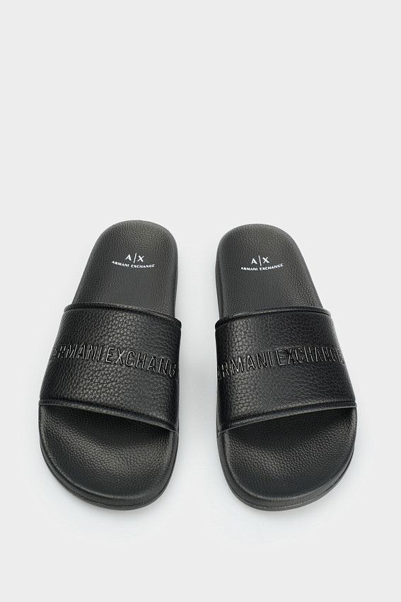 Шлепанцы Armani Exchange Черный