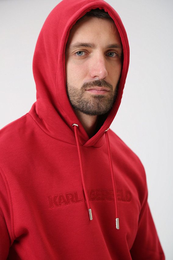 Худи Karl Lagerfeld Красный
