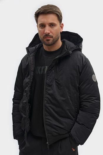 Куртка зимняя черная Bikkembergs