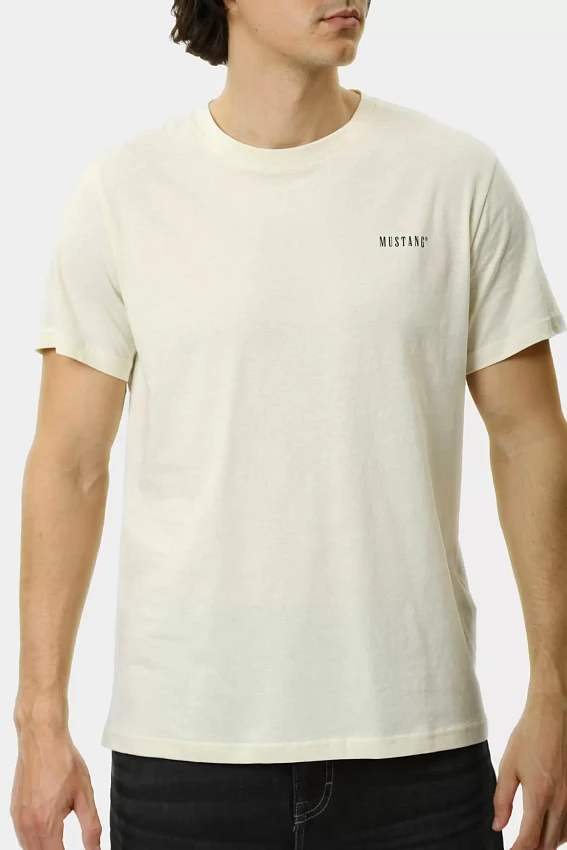 Футболка Mustang Молочный