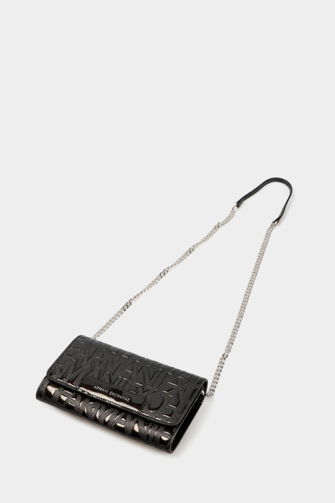 XW000358_AF17290 Клатч Armani Exchange Черный