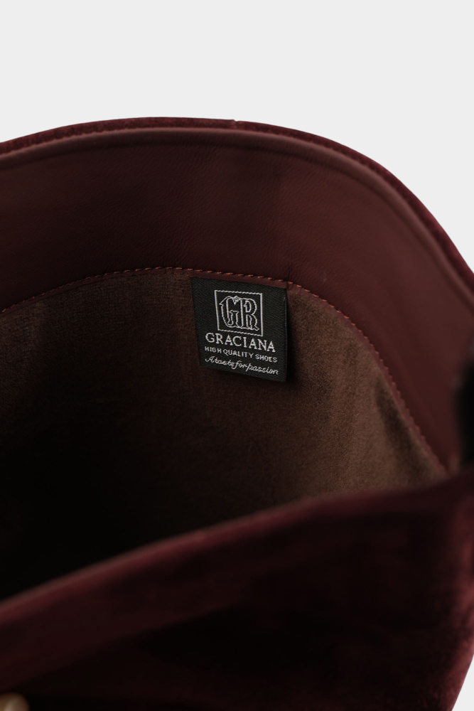 K027-1417 Сапоги Graciana Бордовый