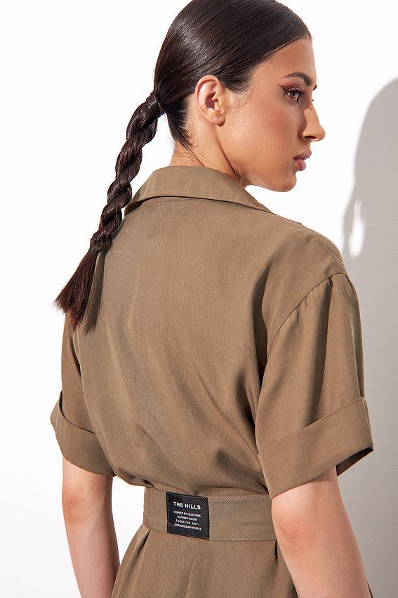 Платье The Hills Хаки