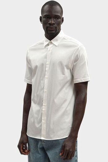 Рубашка из хлопка Emporio Armani