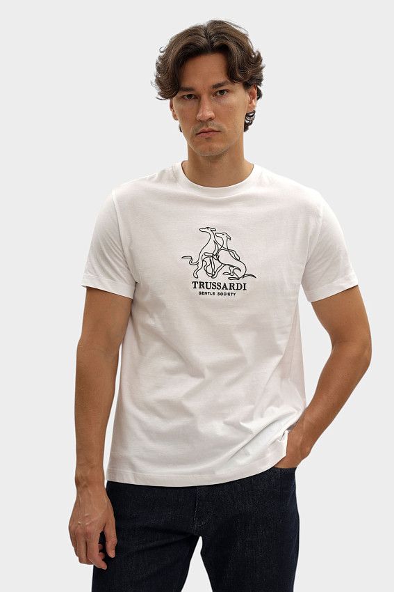 Футболка Trussardi Белый