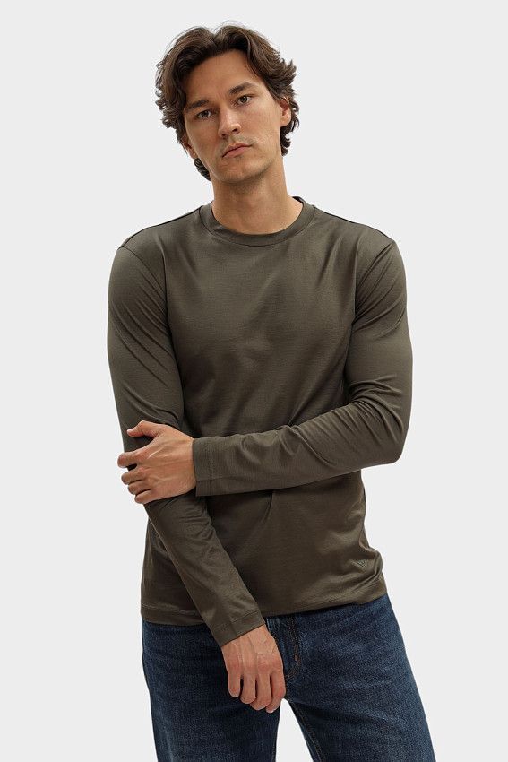Лонгслив Emporio Armani Черный