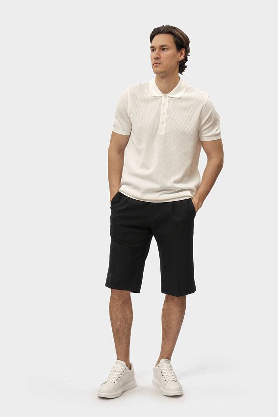 Поло Karl Lagerfeld Молочный