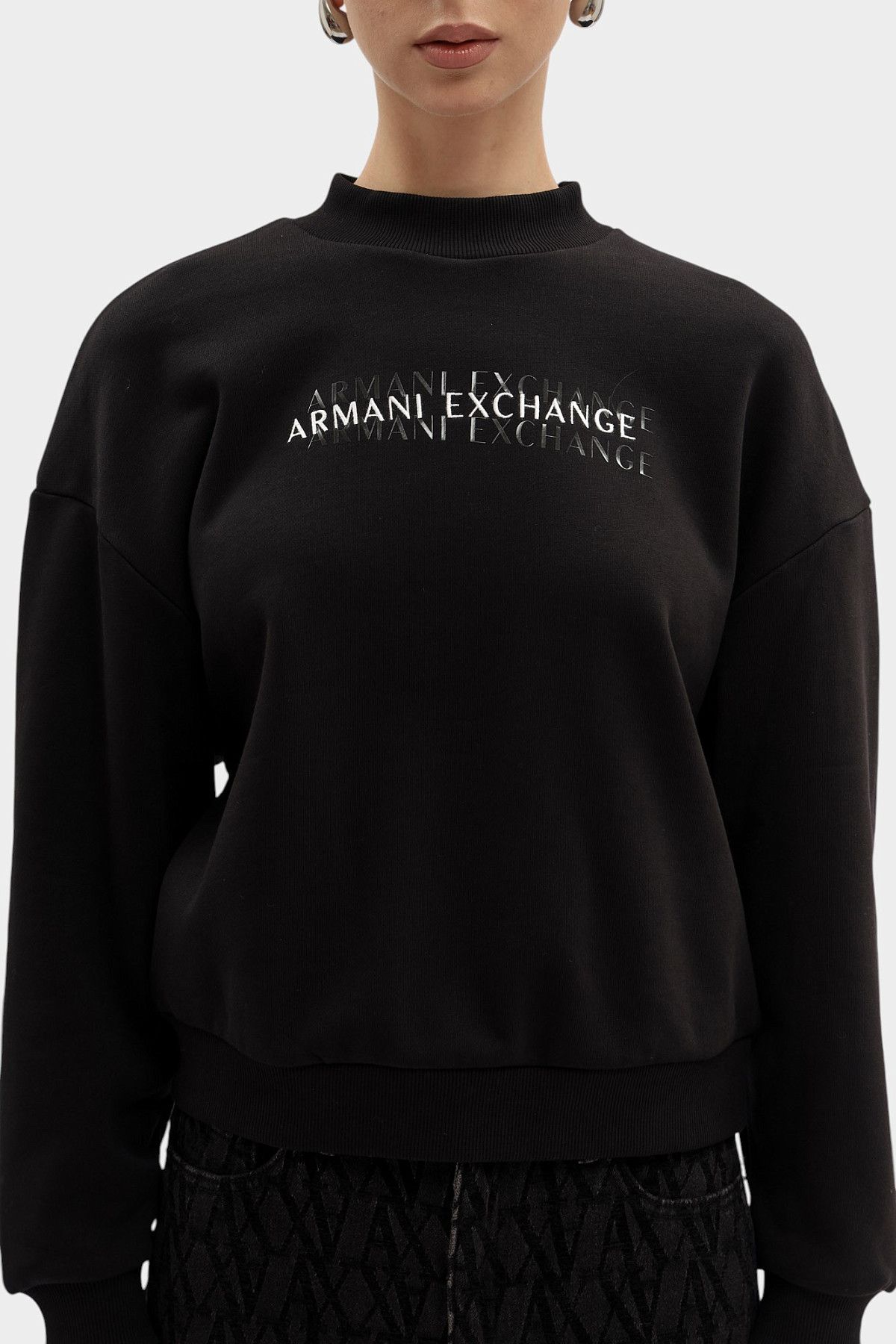 Свитшот Armani Exchange Черный