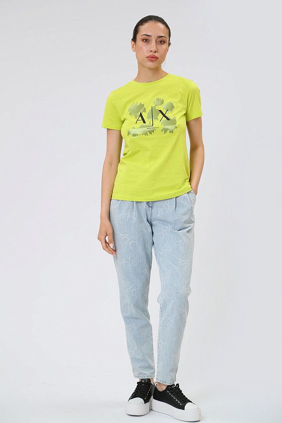Футболка Armani Exchange Салатовый