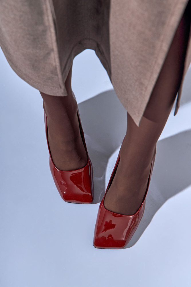 W2527-JY-2508 Туфли Marc Cony Бордовый