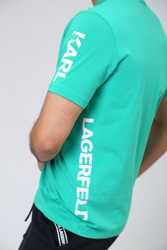 Футболка Karl Lagerfeld Зеленый