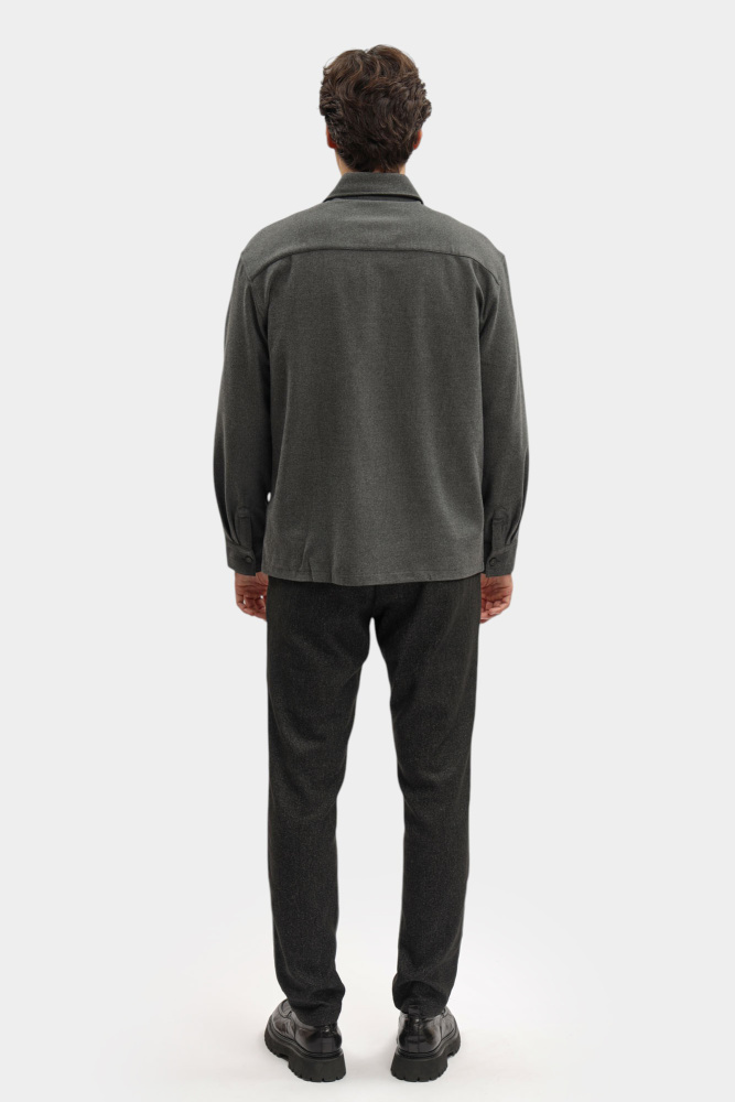 554566_605980 Рубашка Karl Lagerfeld Серый