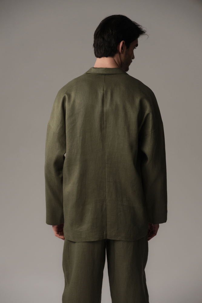 M-242-TH-56-1099 Пиджак The Hills Зеленый