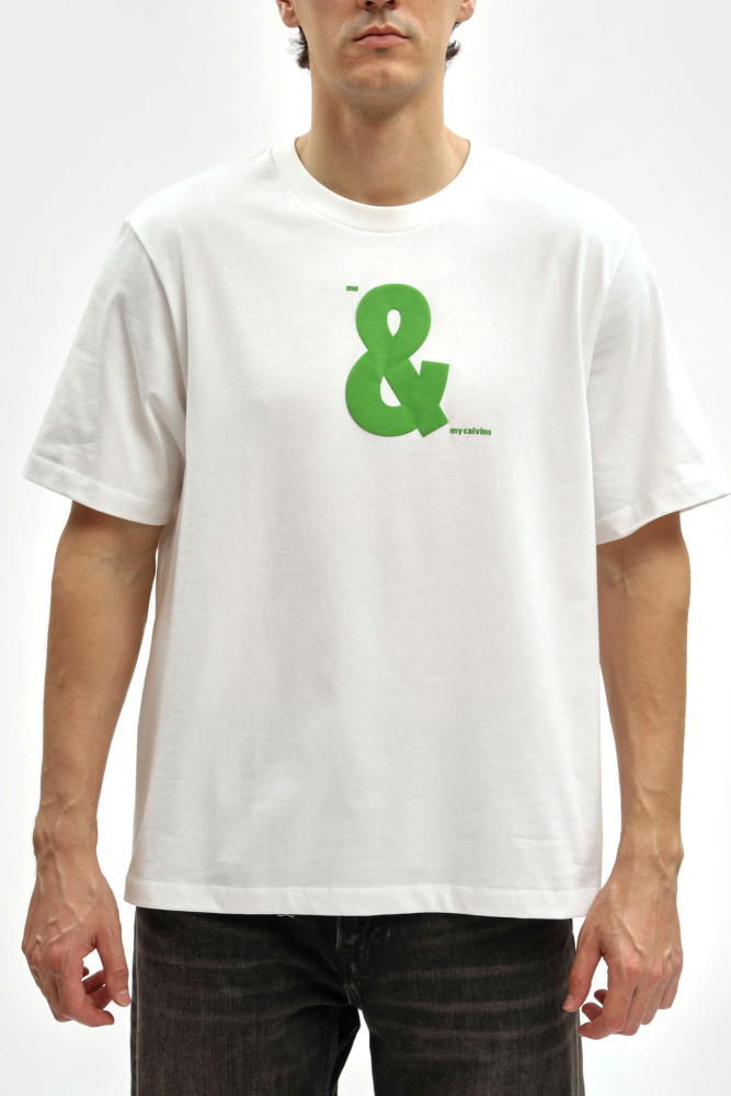 LV04RD806G Футболка Calvin Klein Jeans Белый