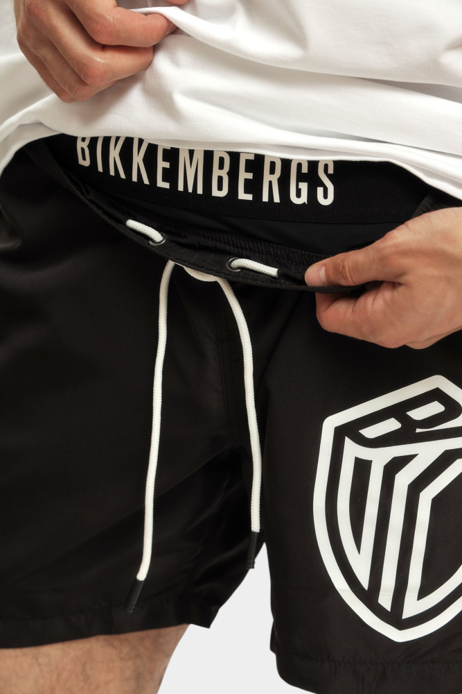 BKK25MBM Шорты плавательные Bikkembergs Черный