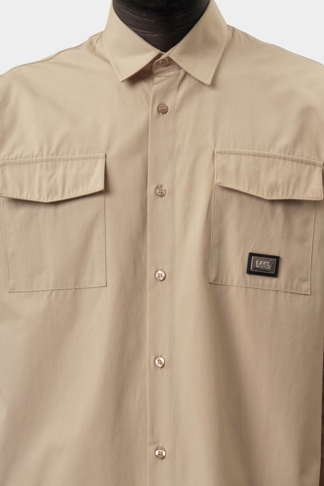 552672_605961 Рубашка с длинным рукавом Karl Lagerfeld Бежевый