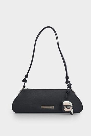 Сумка на плечо черная Karl Lagerfeld