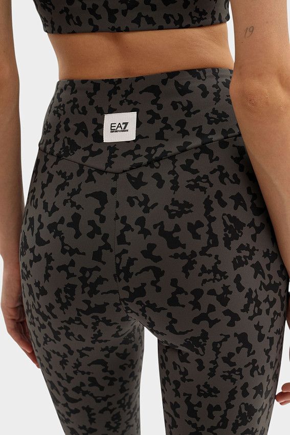 Леггинсы EA7 Черный