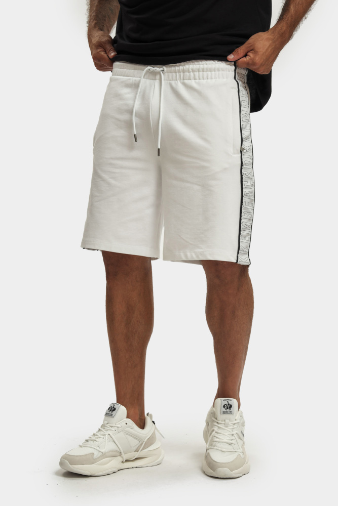 BMF0843 Шорты трикотажные Bikkembergs Белый