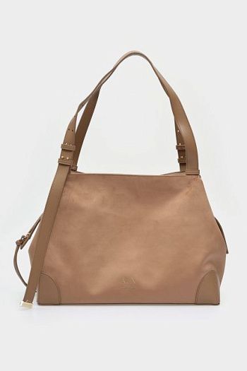 Сумка тоут бежевая Armani Exchange