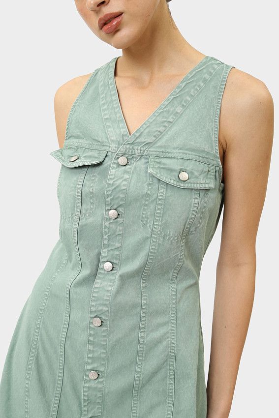Платье Calvin Klein Jeans Зеленый