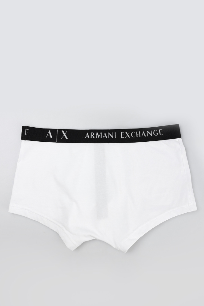 957028_CC282 Трусы 3 шт Armani Exchange Белый