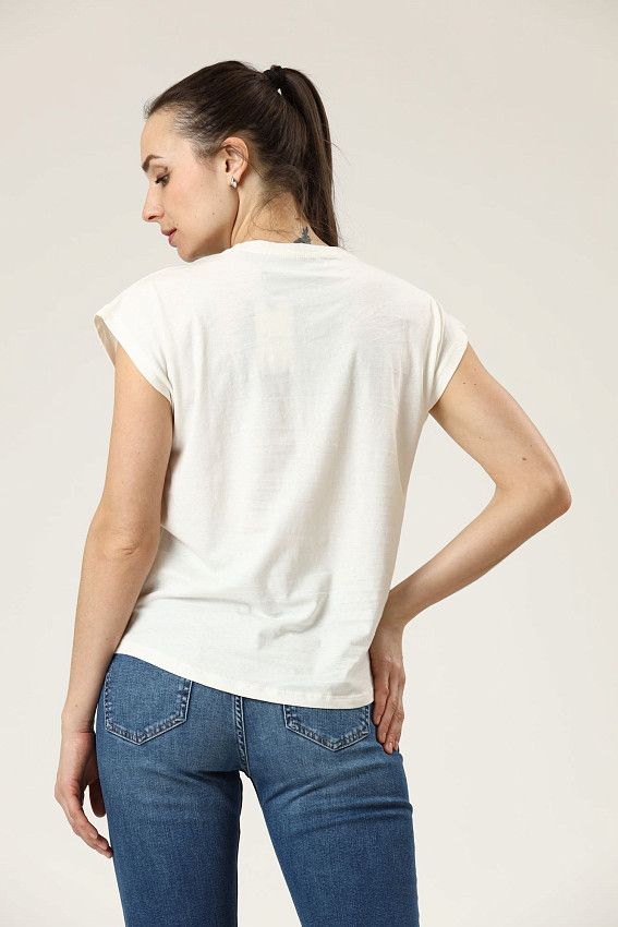 Футболка Pepe Jeans Молочный