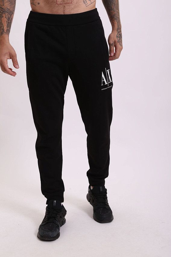 Брюки спортивные джоггеры Armani Exchange Черный