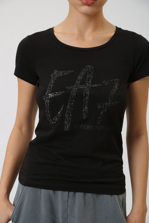 Футболка EA7 Черный