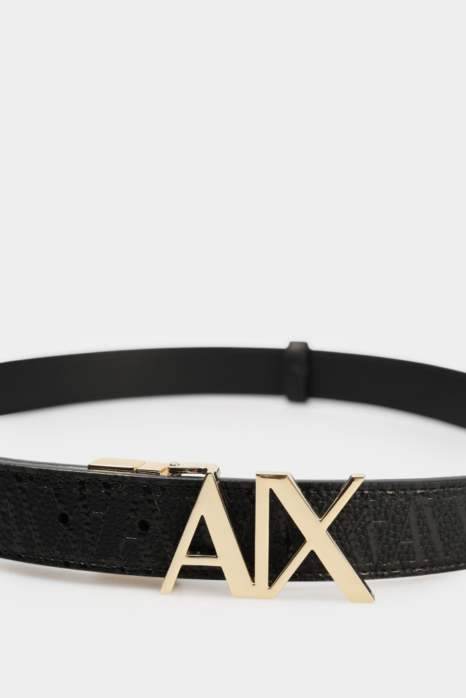 XW001203_AF19298 Ремень Armani Exchange Черный