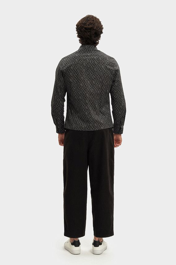 Рубашка с длинным рукавом Bikkembergs Черный