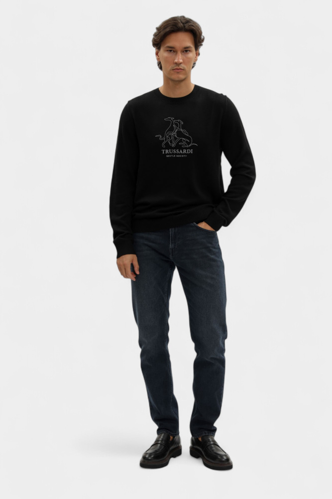 M0348000036N-MK609K03-318M Джемпер Trussardi Черный