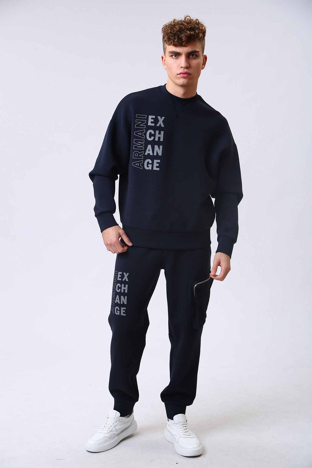 Брюки спортивные Armani Exchange Синий