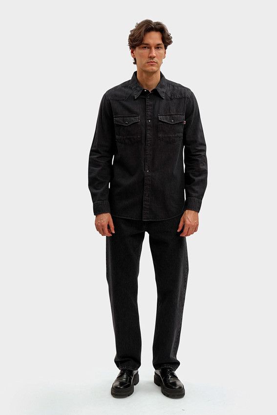 Рубашка джинсовая Pepe Jeans Черный