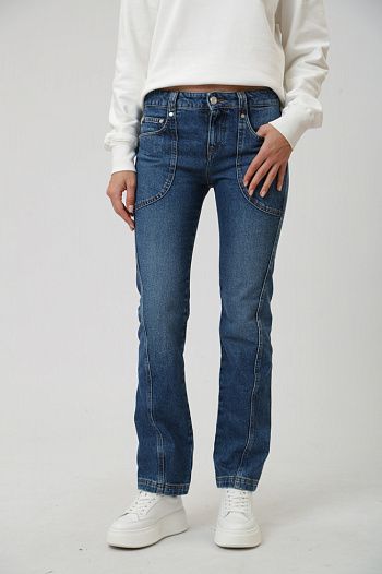 Джинсы синие Trussardi