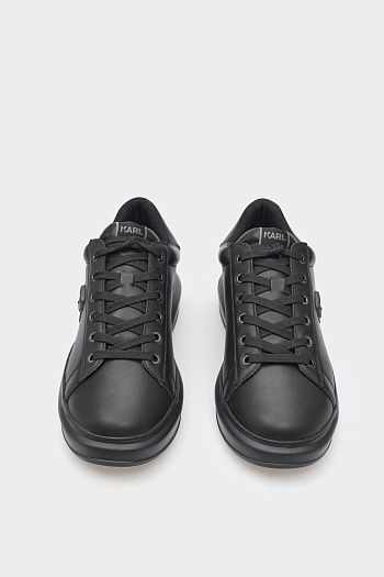 Футболка хлопковая черная Emporio Armani