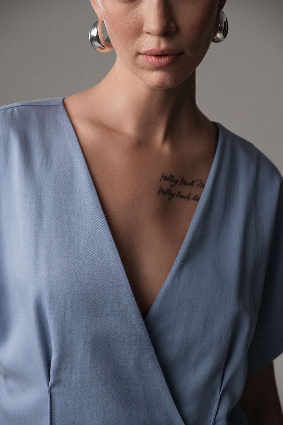 Жилет The Hills Голубой