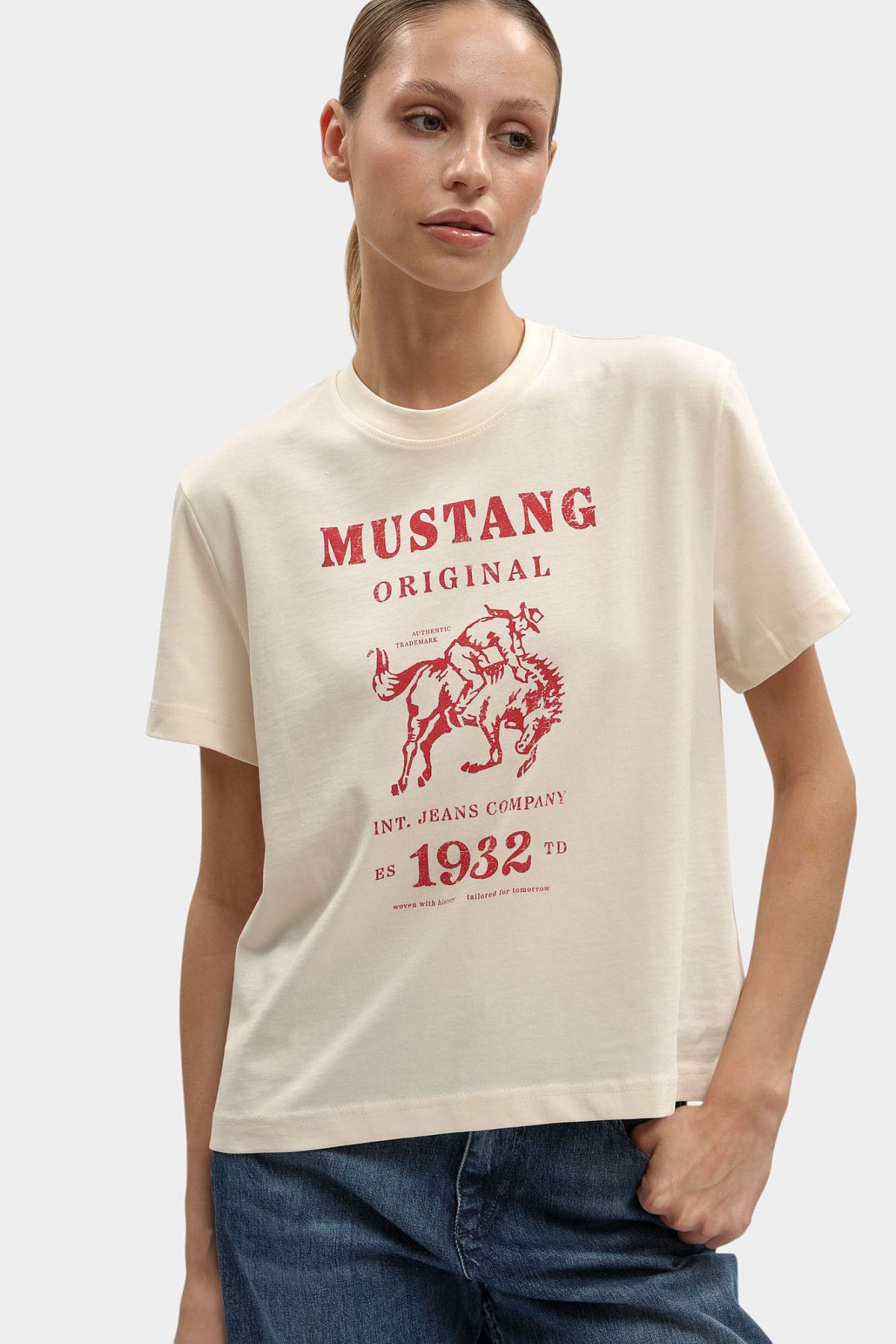 Футболка Mustang Белый
