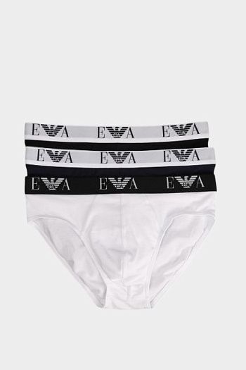 Трусы 3 шт из хлопка Emporio Armani
