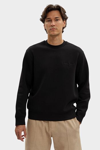 Джемпер из хлопка Emporio Armani