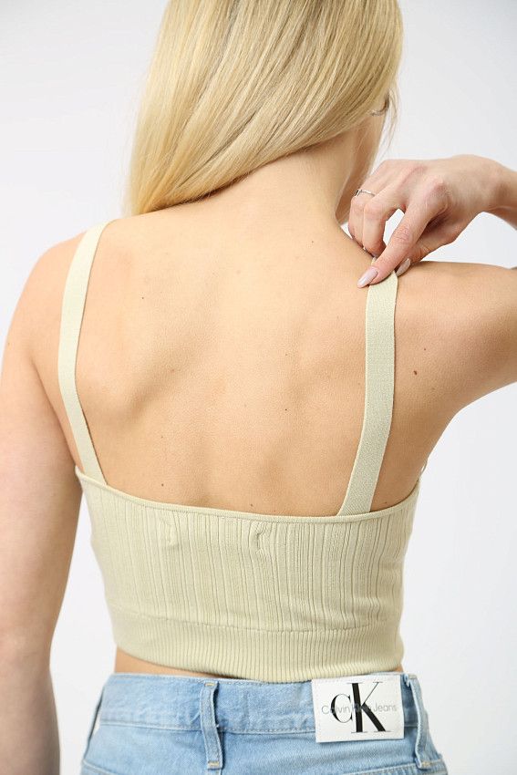 Топ Calvin Klein Jeans Бежевый