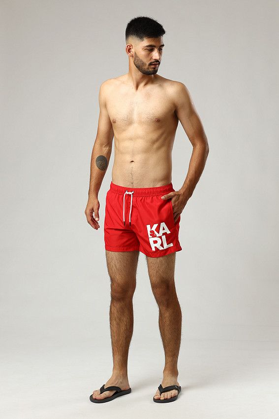 Шорты плавательные Karl Lagerfeld Красный