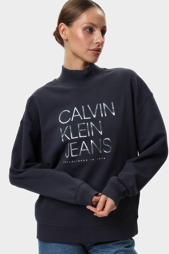 Свитшот Calvin Klein Jeans Фиолетовый