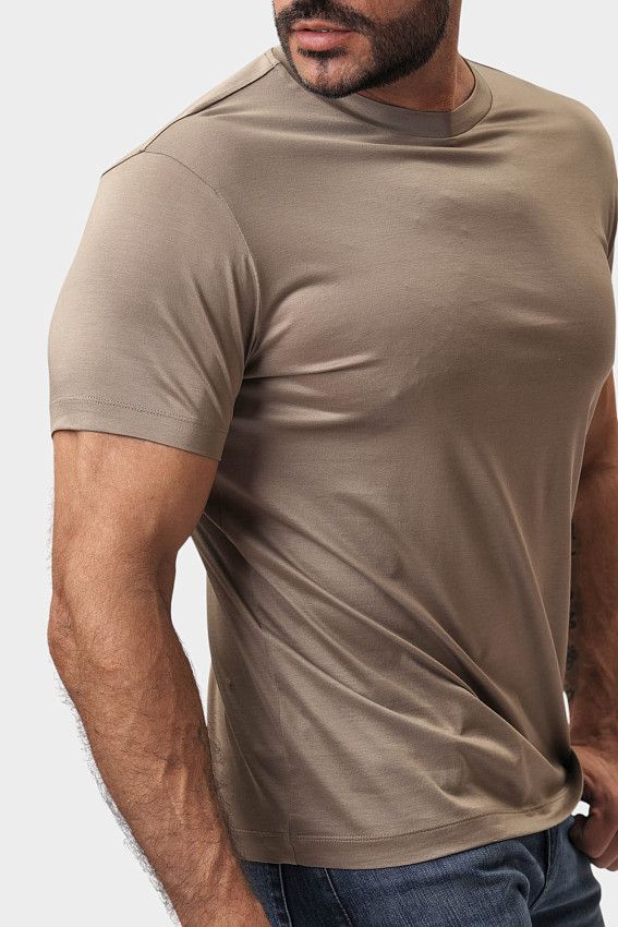 Футболка Emporio Armani Бежевый
