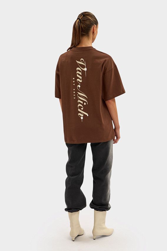 Футболка Van Mich Коричневый
