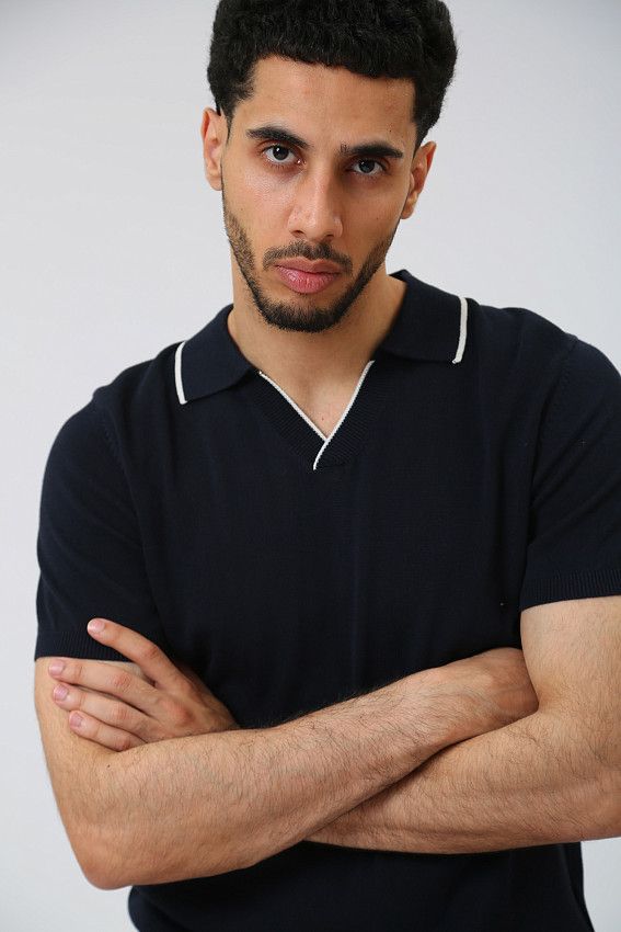 Поло Strellson Синий